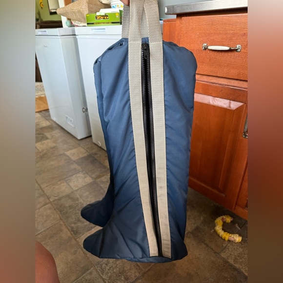 Soft Fleece Lined Equestrian Boot Bag VGUC - Picture 5 of 7